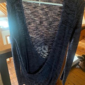 Free people wrap sweater sz small
